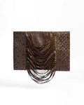 The Serena Woven Clutch