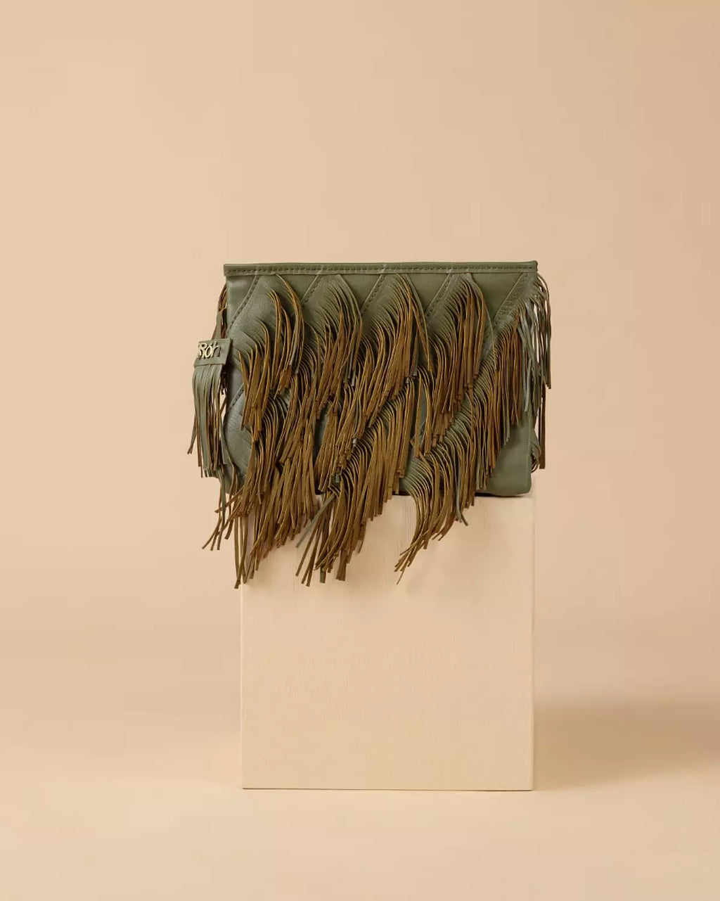 The Side Fringes Clutch