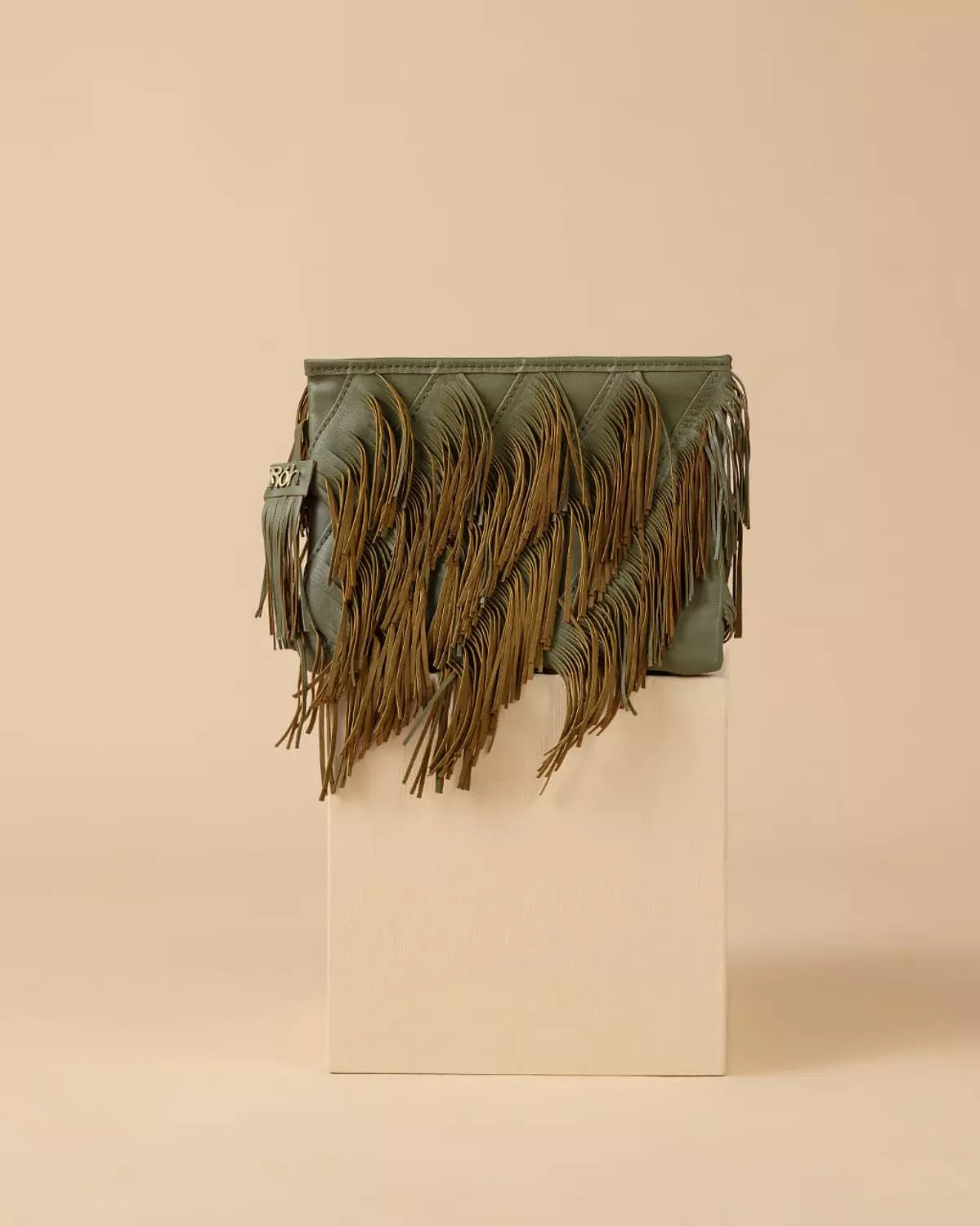 The Side Fringes Clutch