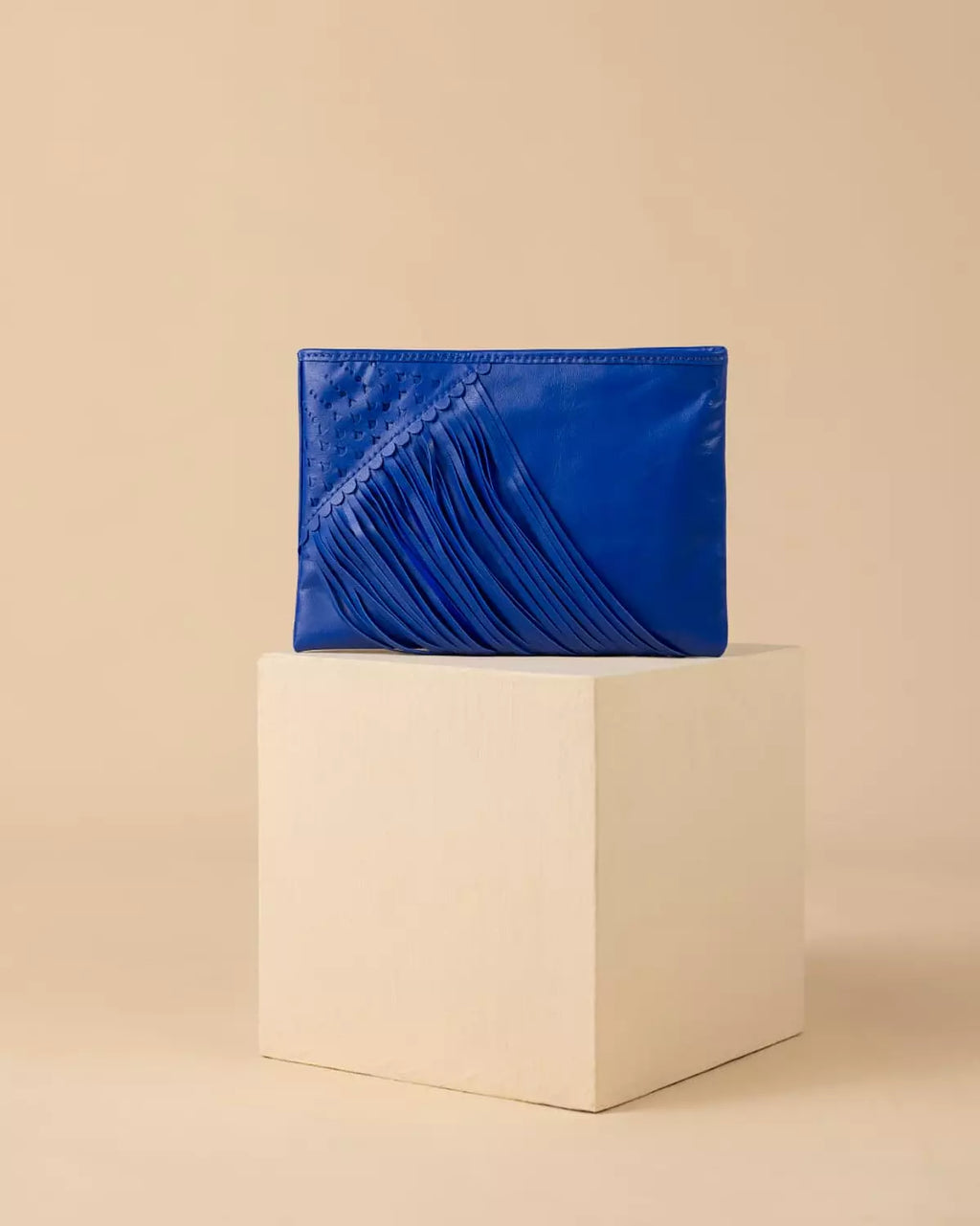 The Side Tassel Clutch