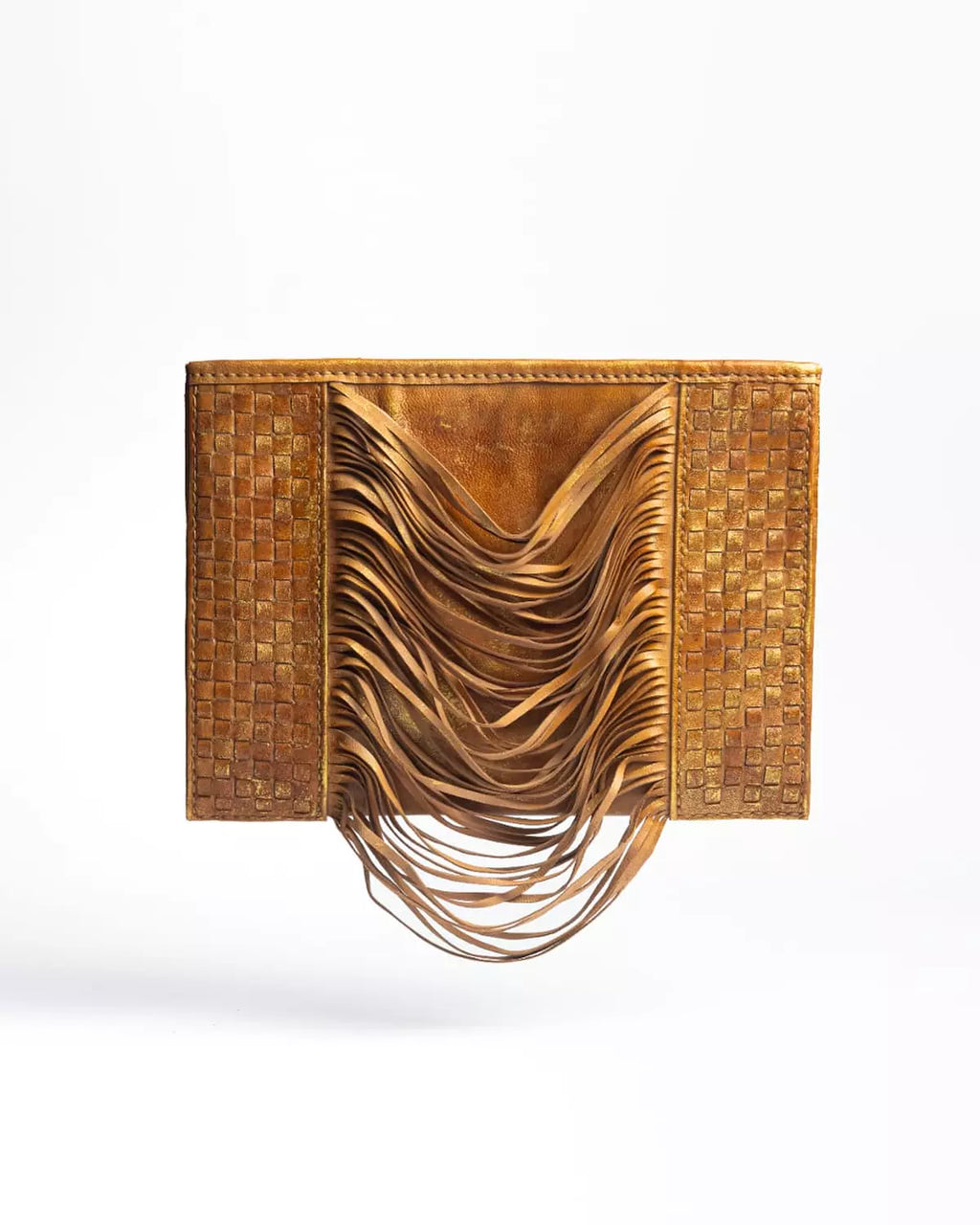 The Serena Woven Clutch