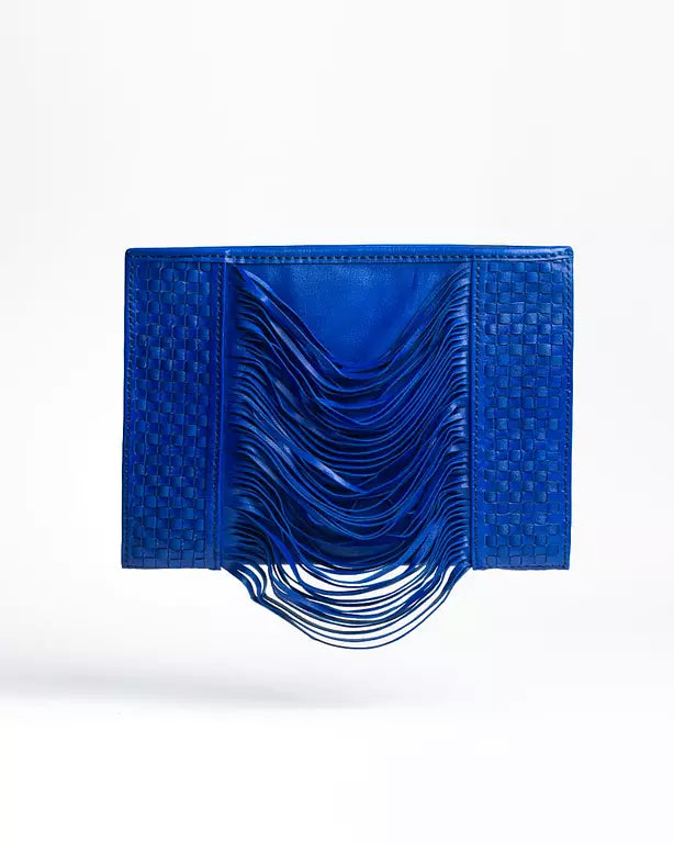 The Serena Woven Clutch