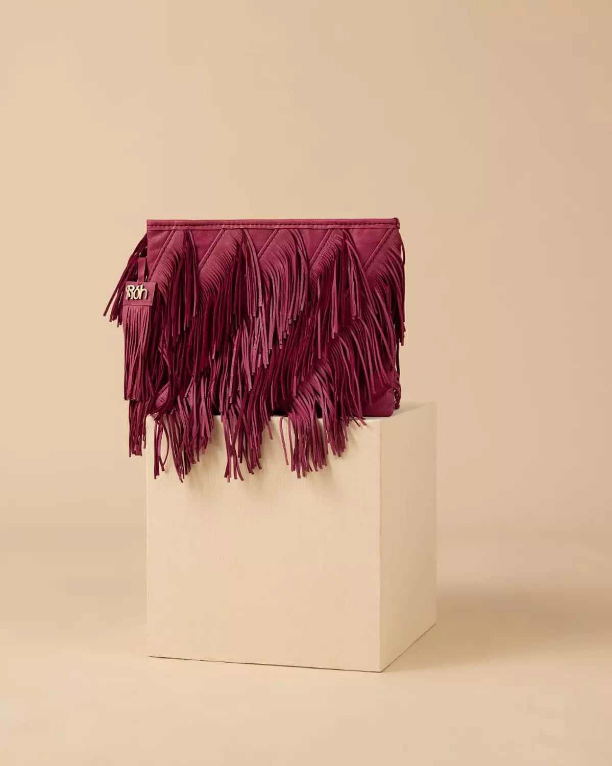 The Side Fringes Clutch