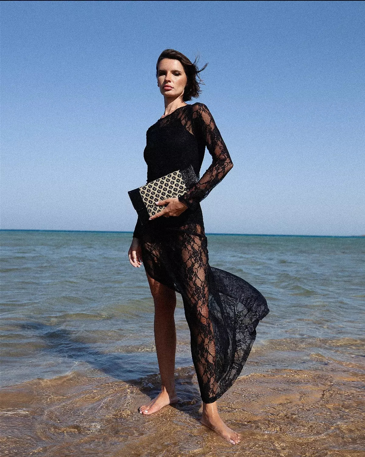 The Patterned Envelope Clutch