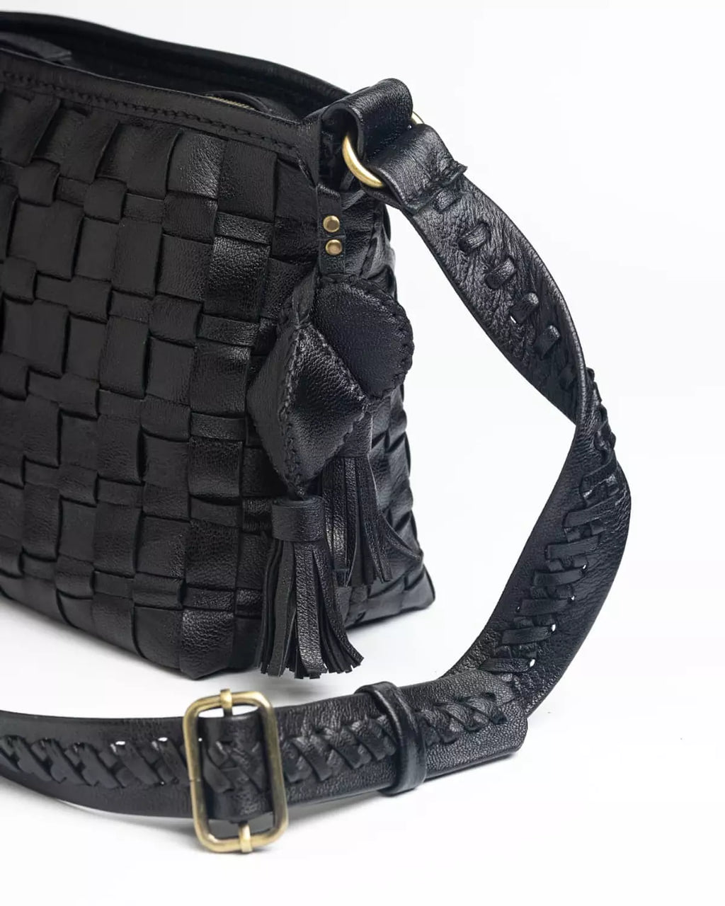 Woven Crossbody Bag