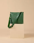 Woven Messenger Bag