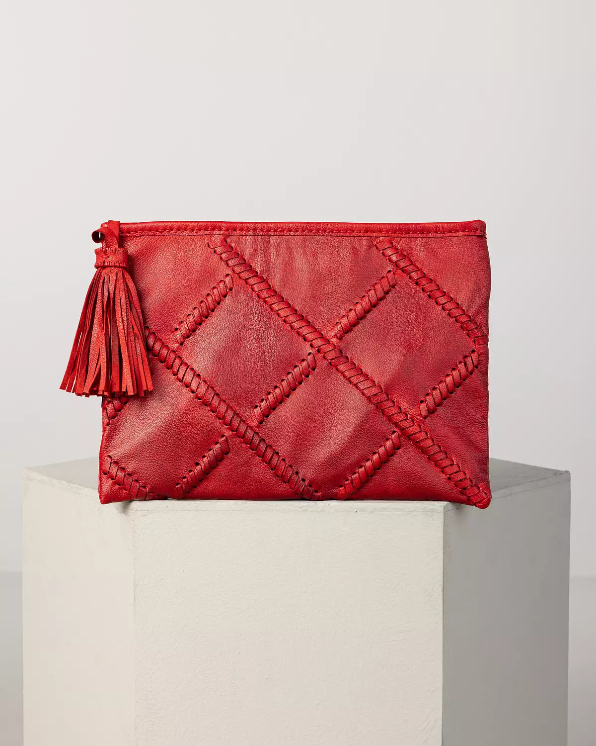 Square Braided Clutch