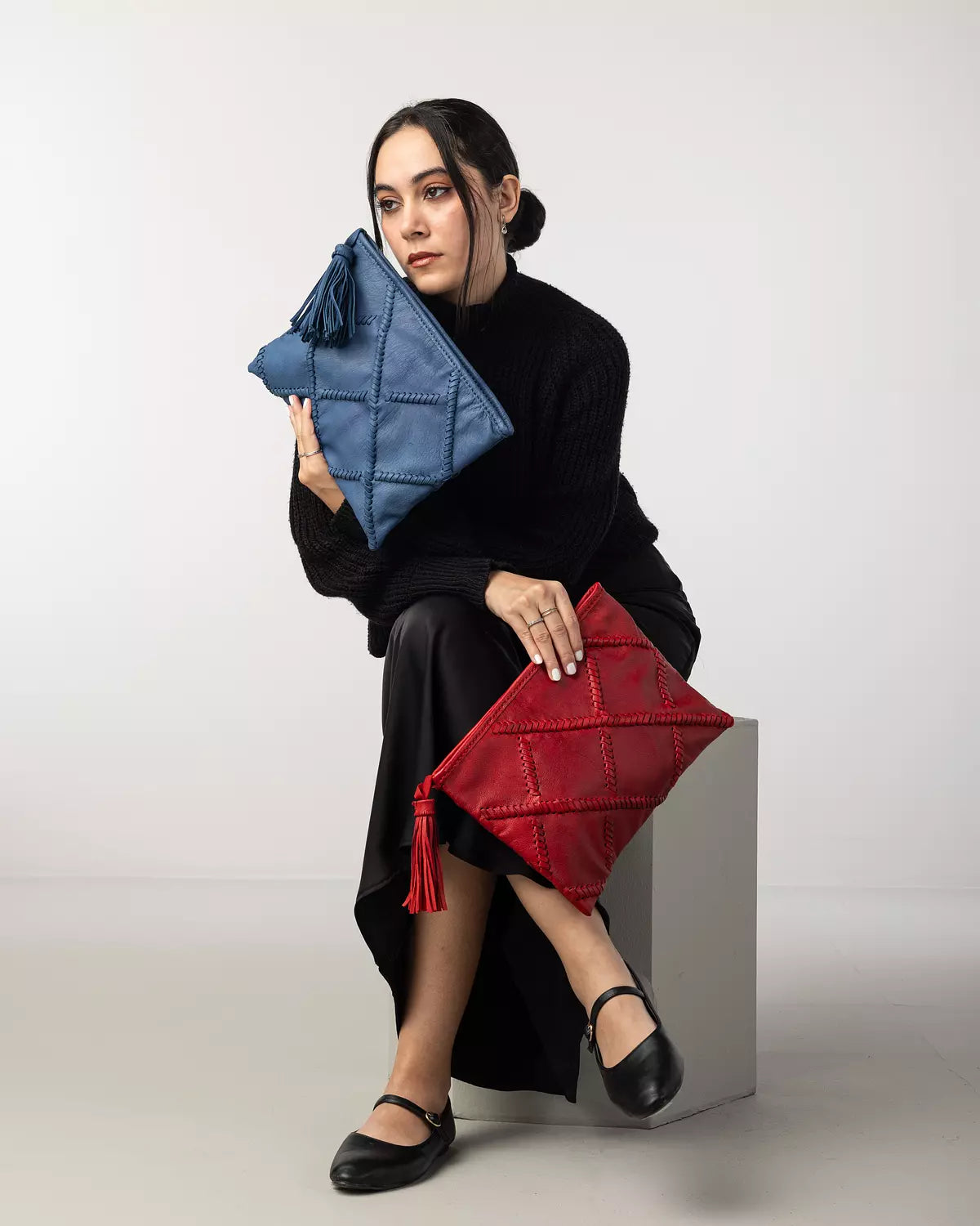 Square Braided Clutch