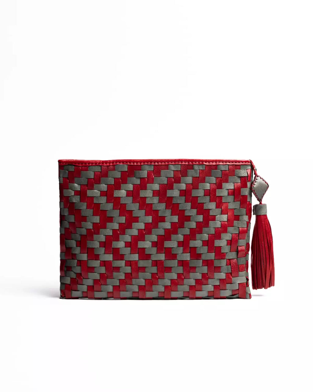 The Aztec Woven Clutch