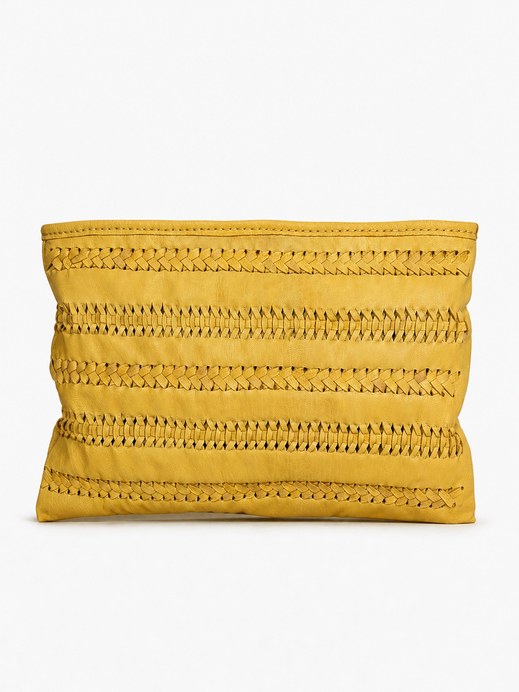 Long Braided Clutch