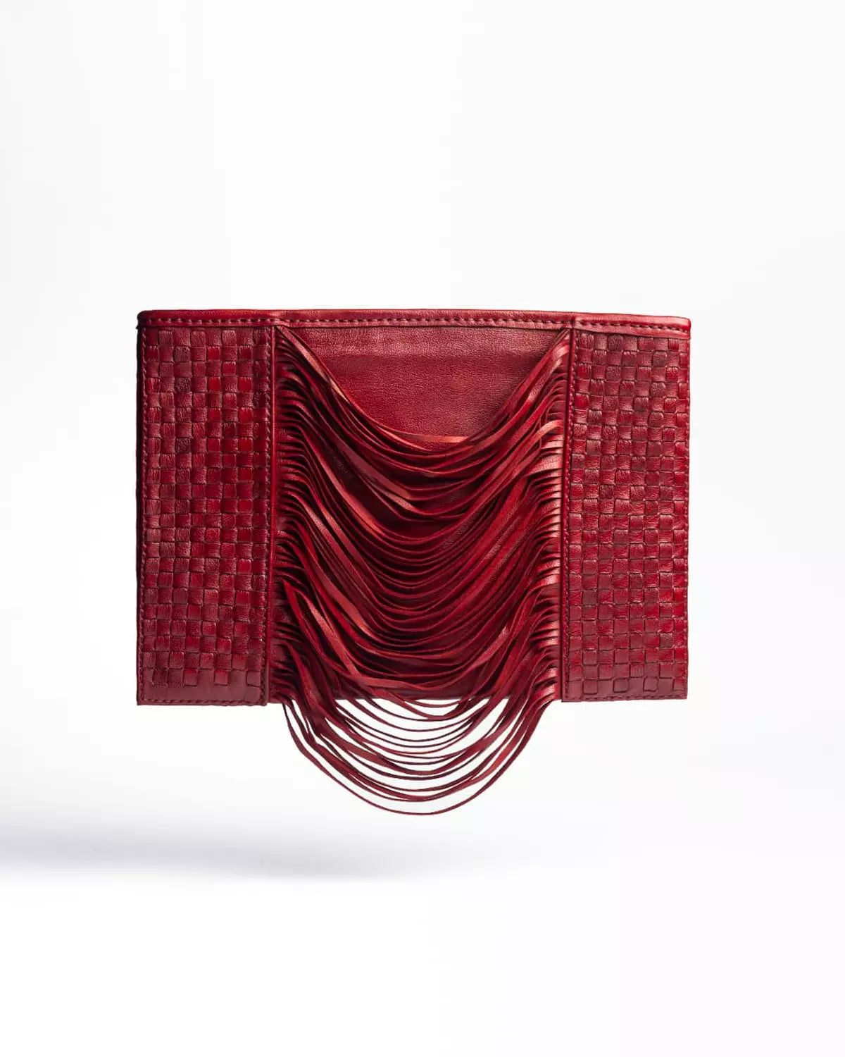 The Serena Woven Clutch