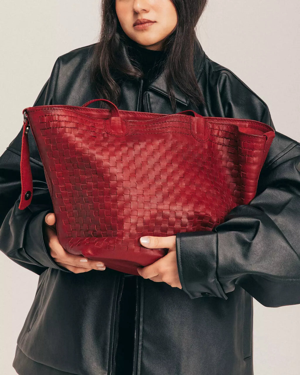 The Woven Voyager Tote Bag