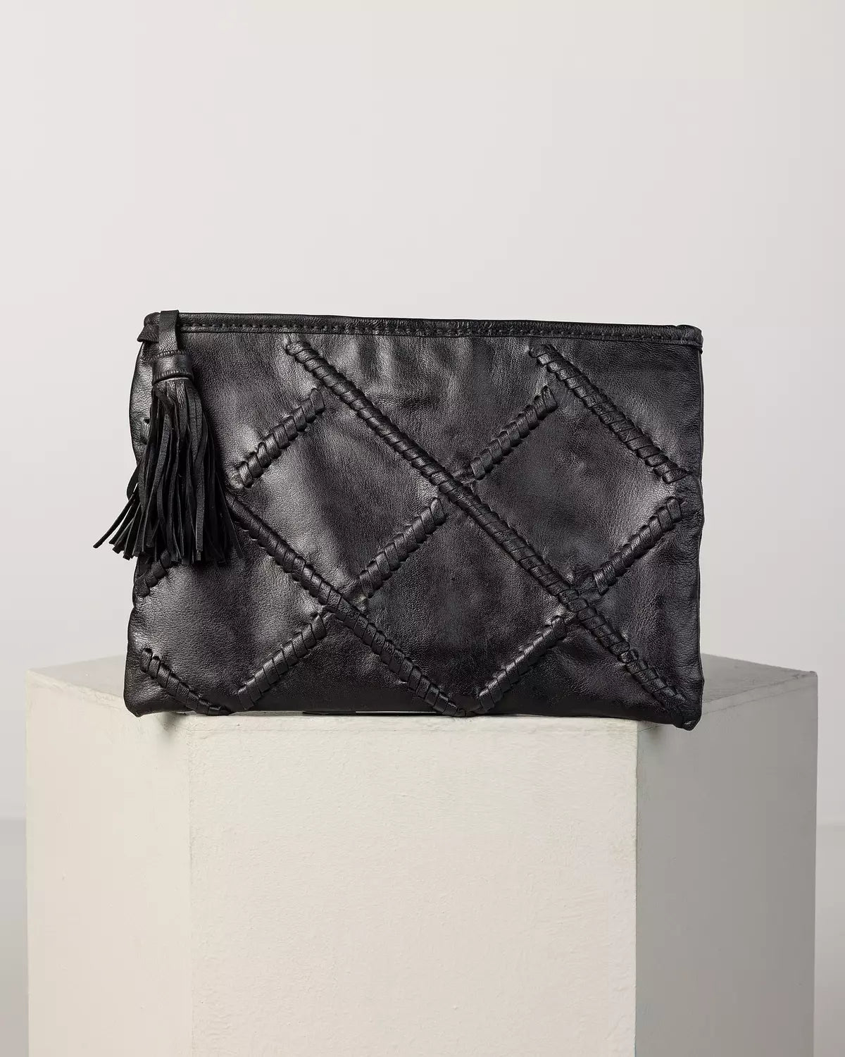 Square Braided Clutch