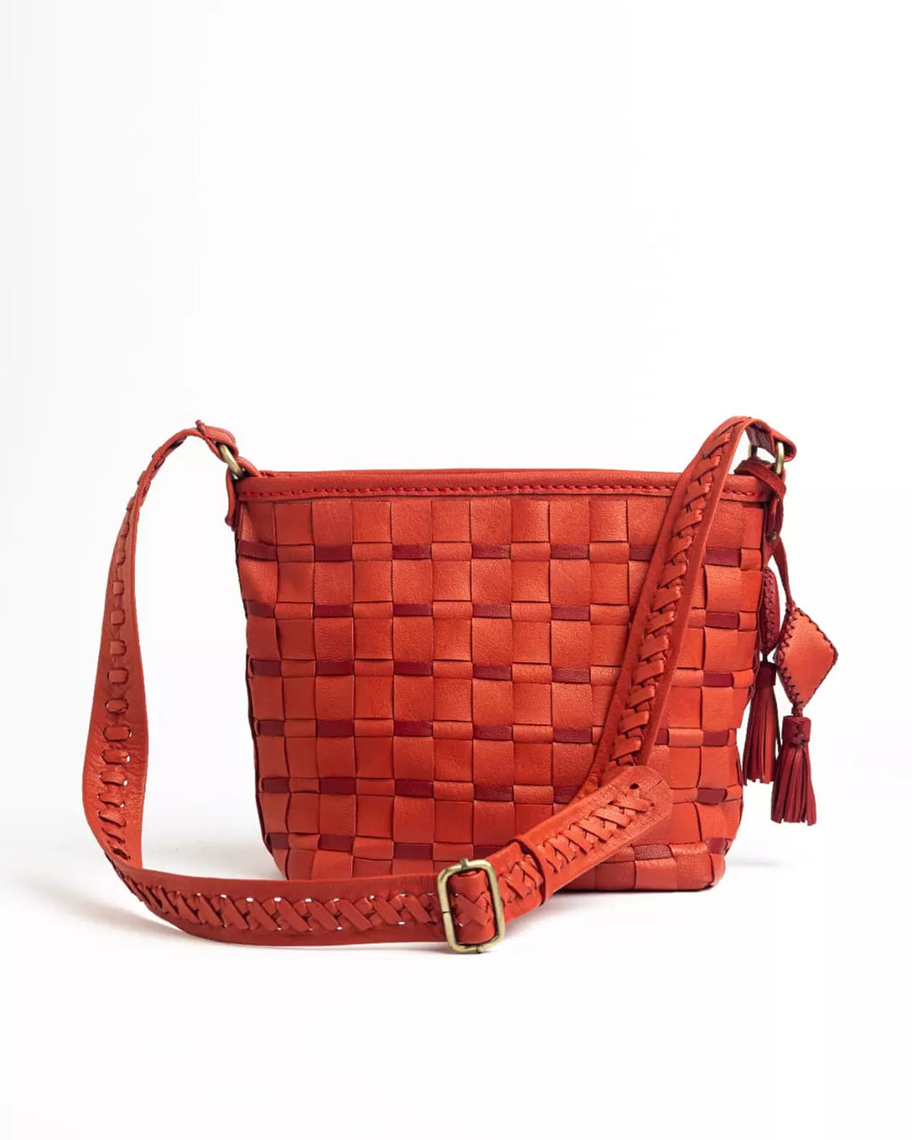 Woven Crossbody Bag