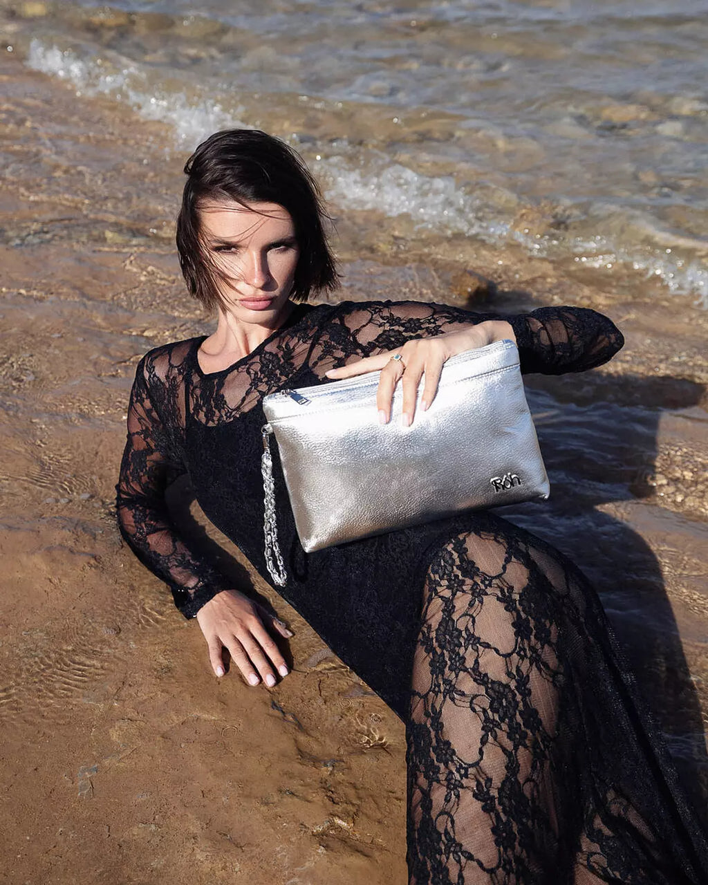 The Metallic Wristlet