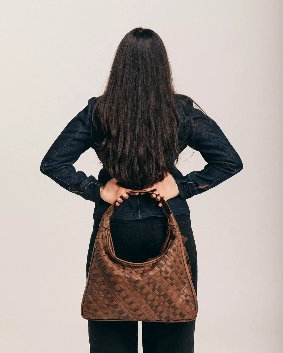The Lily Woven Bag