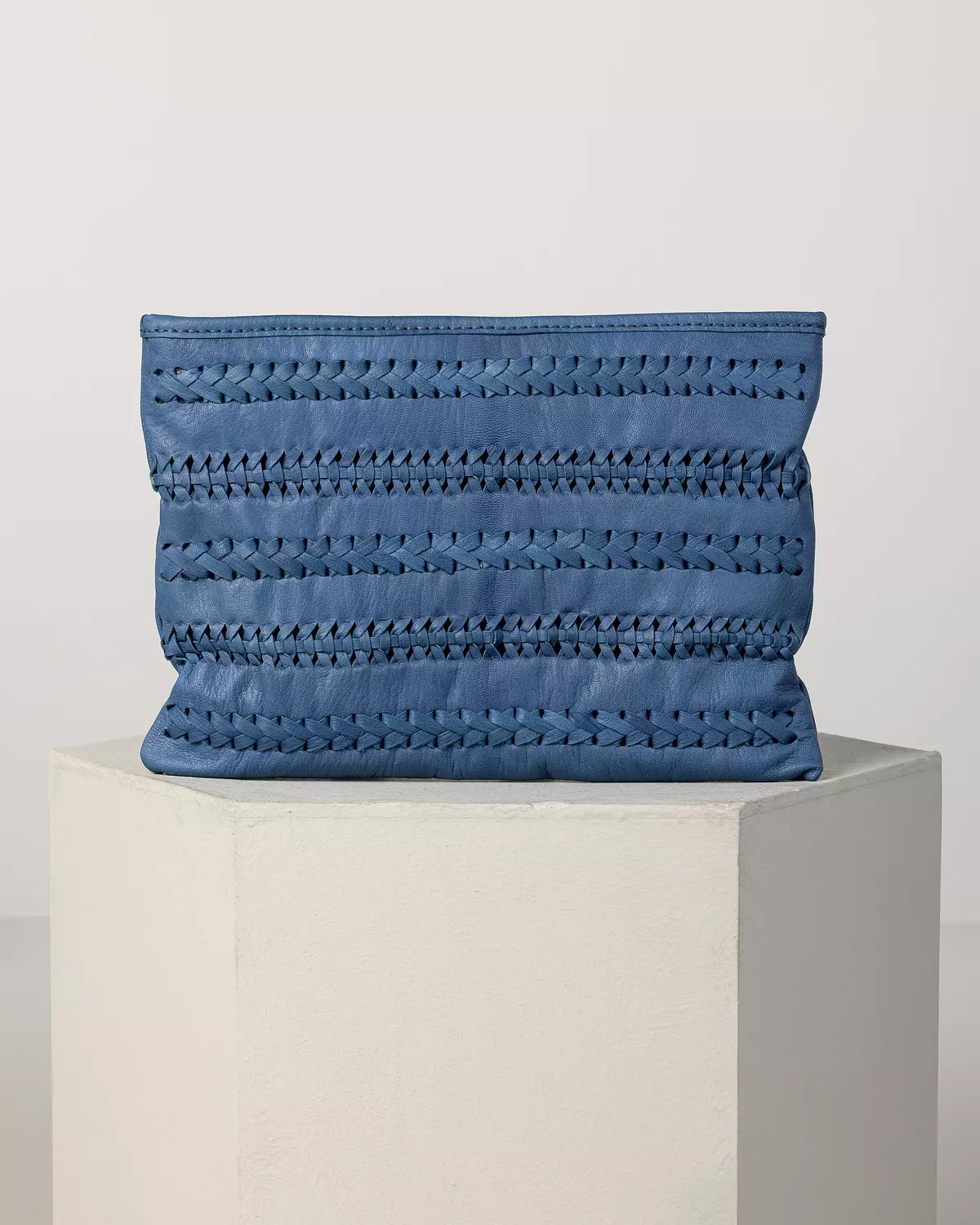 Long Braided Clutch