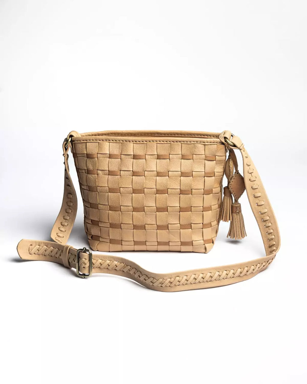 Woven Crossbody Bag