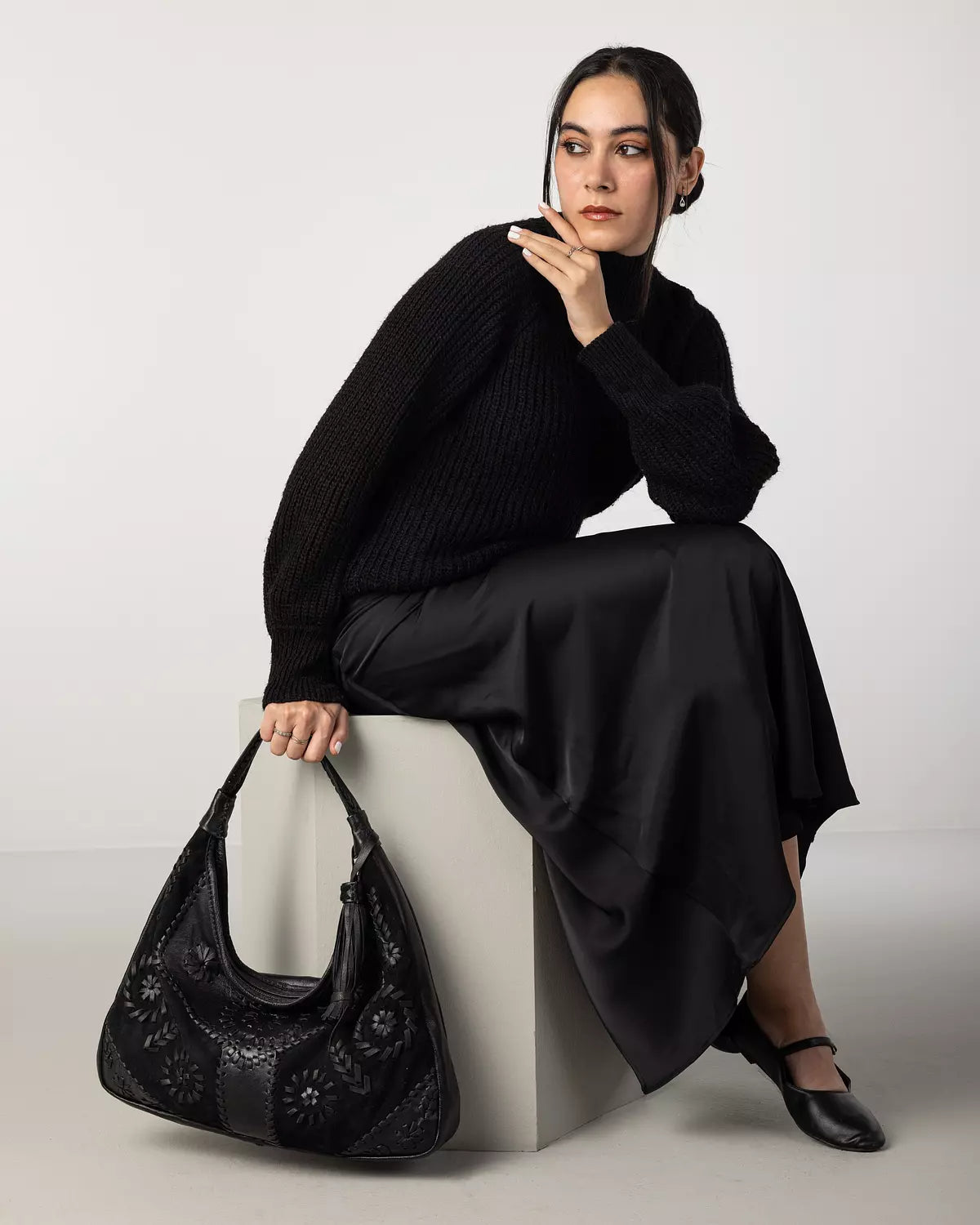 Braided Shoulder Bag
