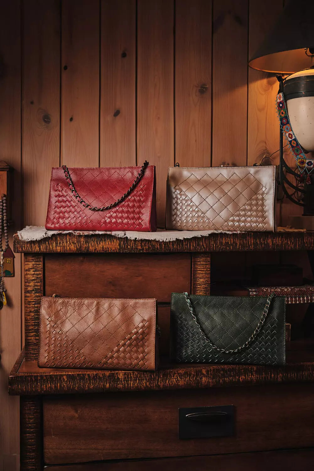 The Woven Shoulder Clutch 3.0