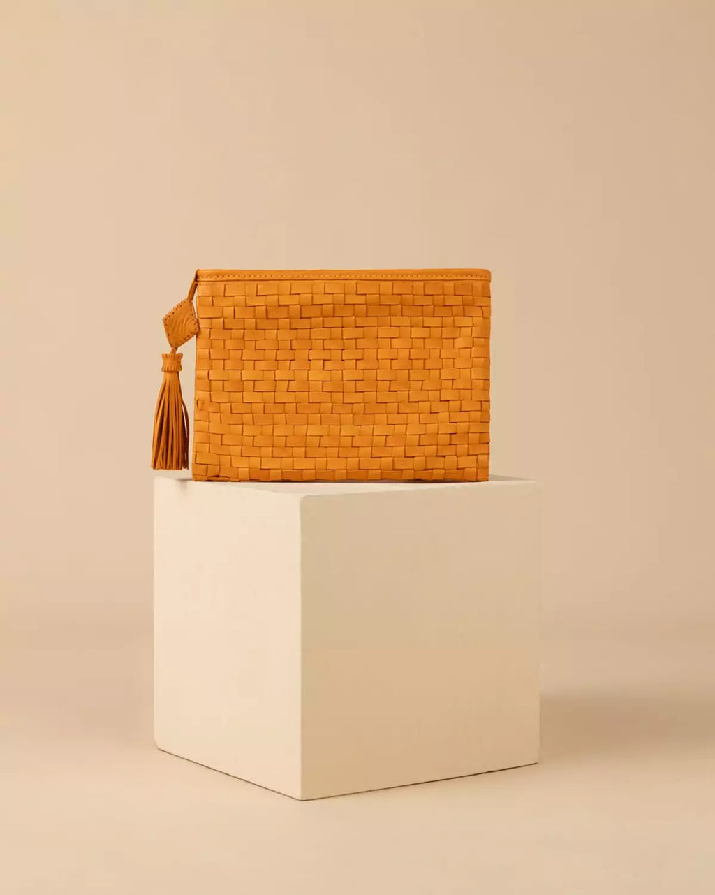 The Aztec Woven Clutch