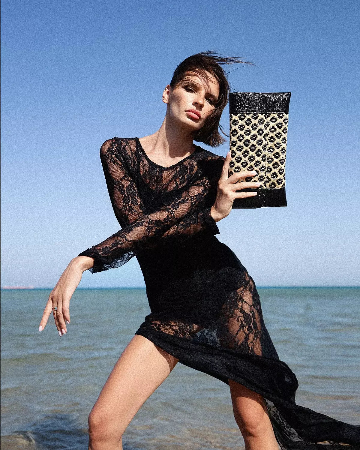 The Patterned Envelope Clutch