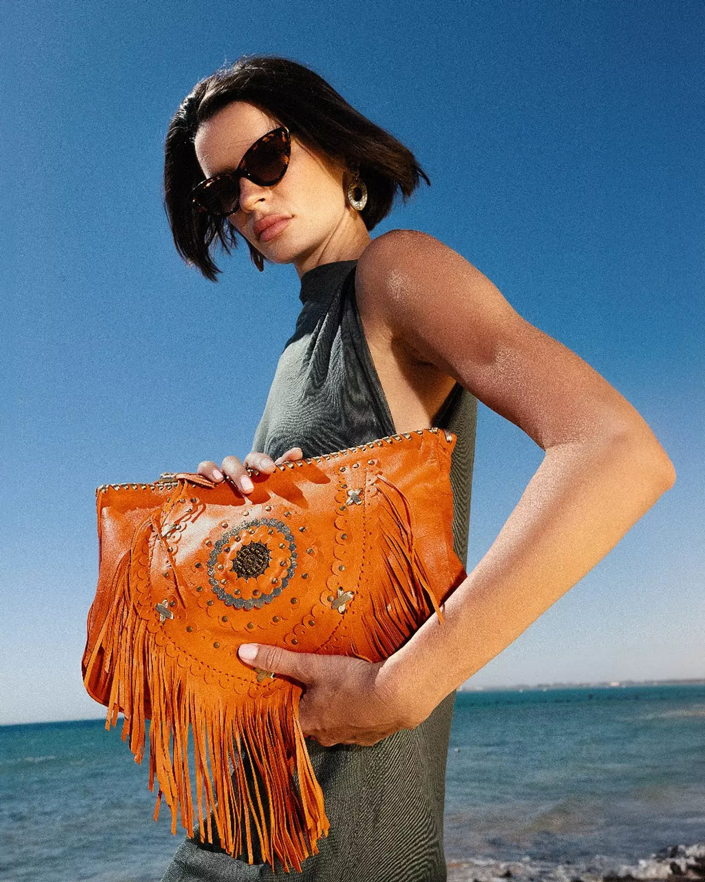 Fringed Clutch
